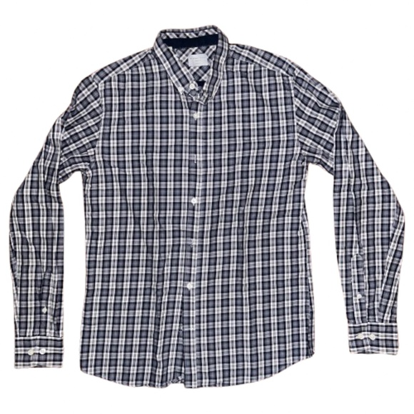 SELECTED Homme Slim Fit Button up Shirt Mens size Medium - Picture 1 of 5